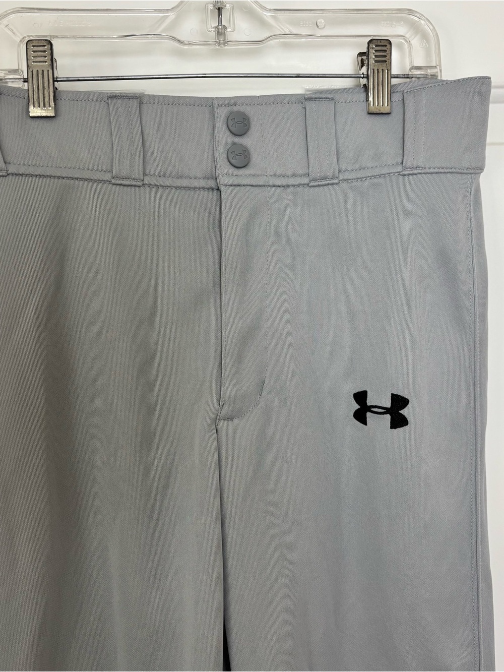 Under Armour Kid's Youth Gray Baseball pants Size Large - Picture 3 of 5